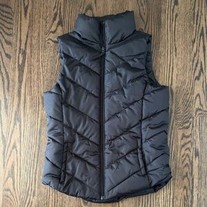 SO Black Puffer Vest